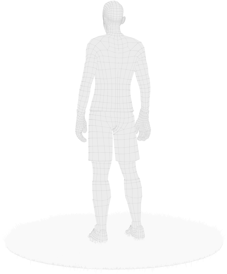 We Present To You A Game Ready Football Goalkeeper (1600x1280), Png Download