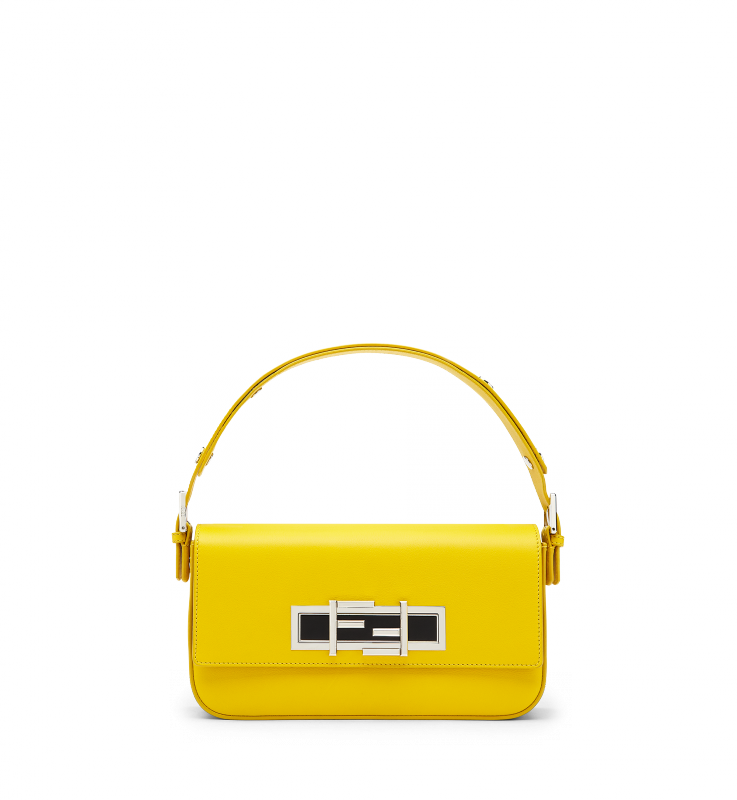 Fendi Yellow 3baguette Bag (737x800), Png Download