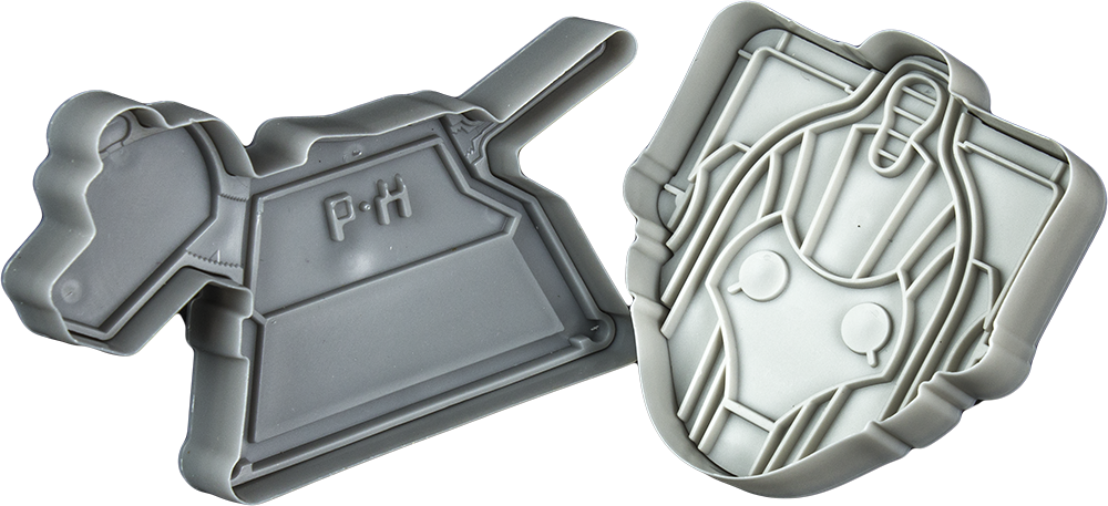 Cyberman Cookie Cutters (1000x457), Png Download