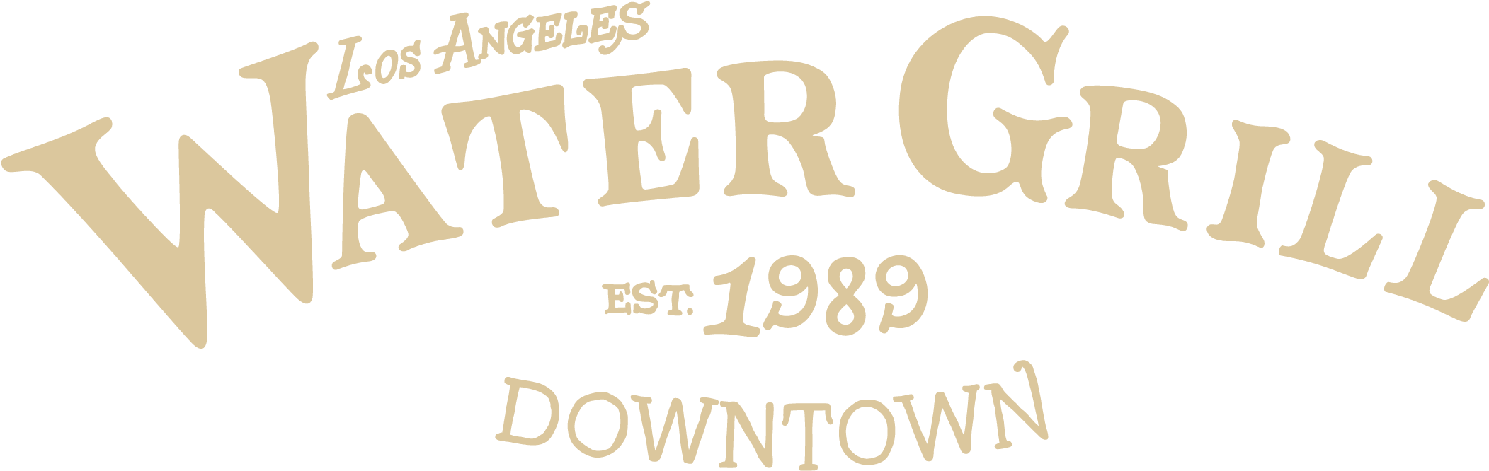 Water Grill Logo (2292x735), Png Download