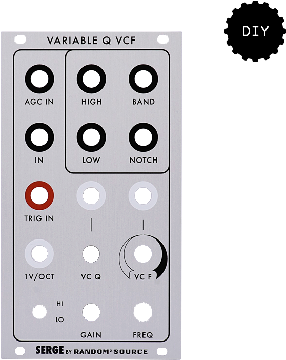 Serge Variable Resonance Filter Full Or Partial Diy (800x800), Png Download