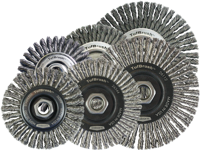 Osborn Abrasives, Tufbrush Product Line (708x567), Png Download