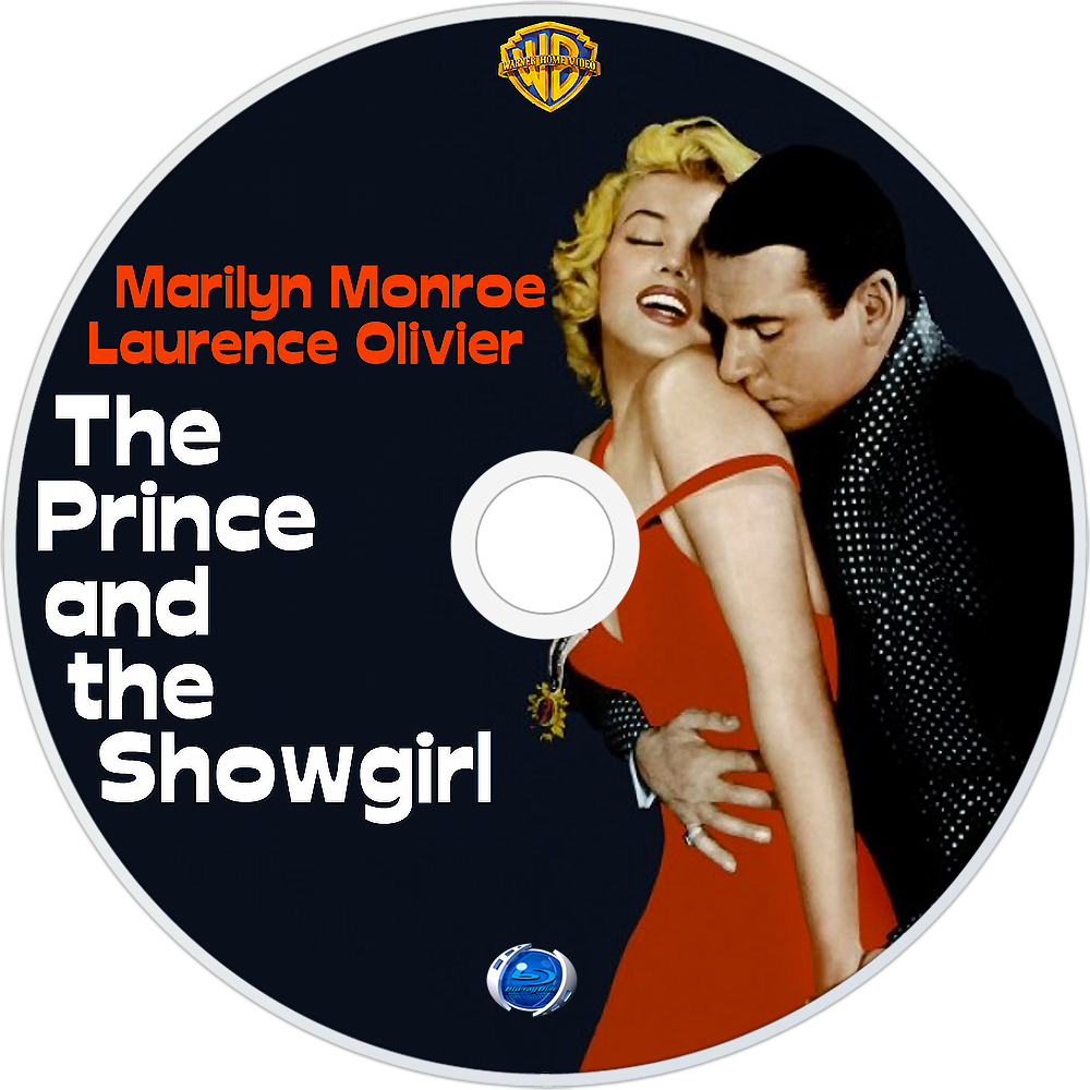 The Prince And The Showgirl Bluray Disc Image (1000x1000), Png Download