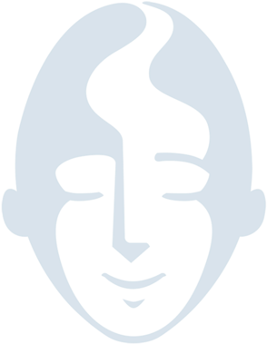 Logo Head Icon Deep Faded Blue (1000x449), Png Download