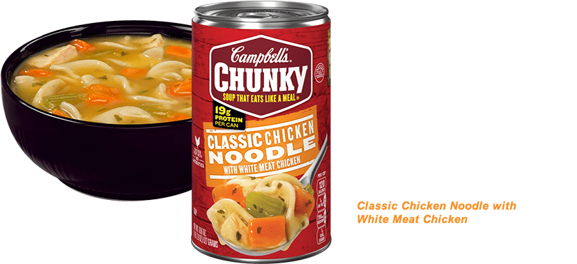 Chicken Noodle Soup (1300x378), Png Download