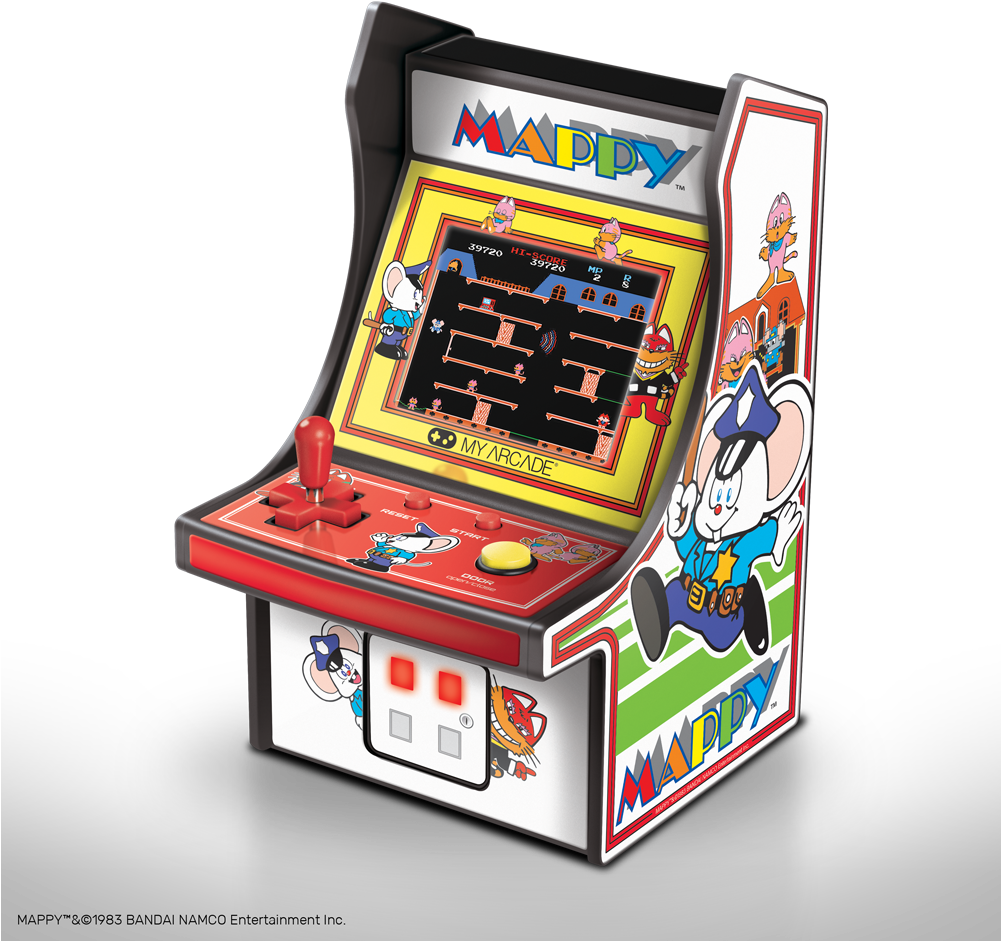 My Arcade Mappy Micro Player Retro Arcade Cabinet (1000x1000), Png Download