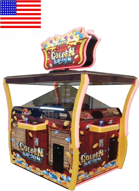 Golden Saloon (480x640), Png Download