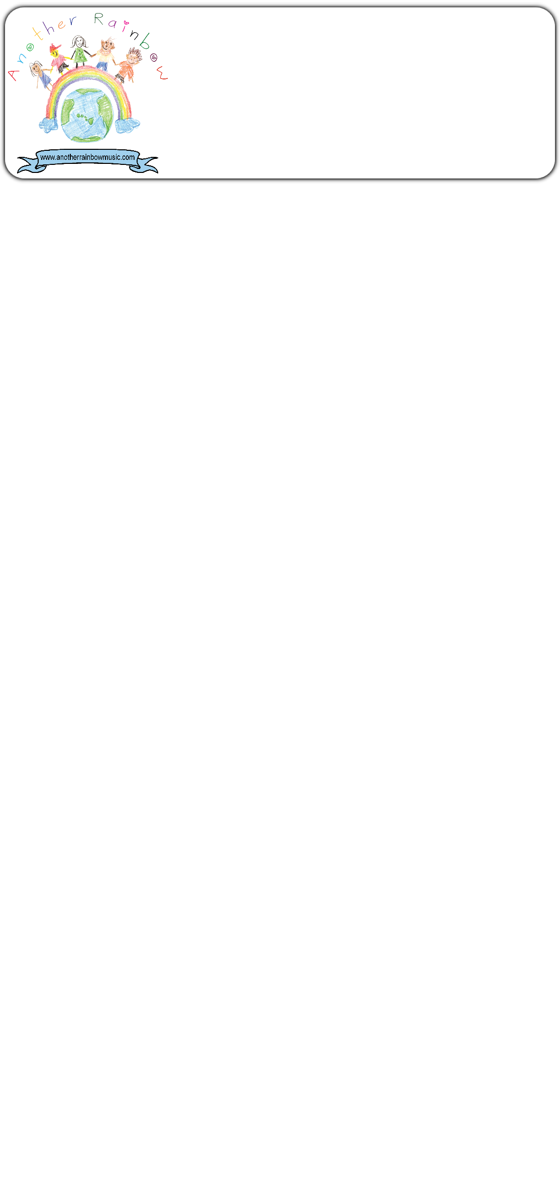 Another Rainbow Music (1115x2389), Png Download