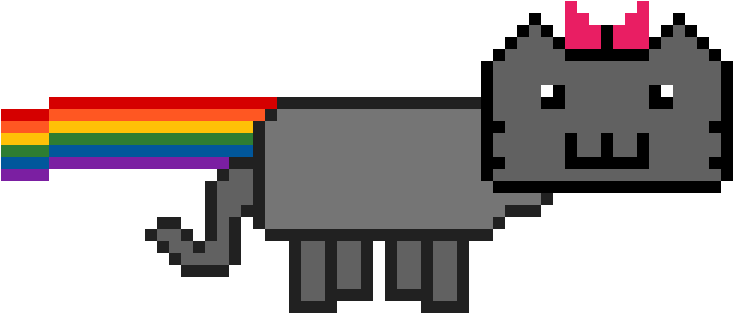 Nyan Cat By J Slays (1200x1200), Png Download