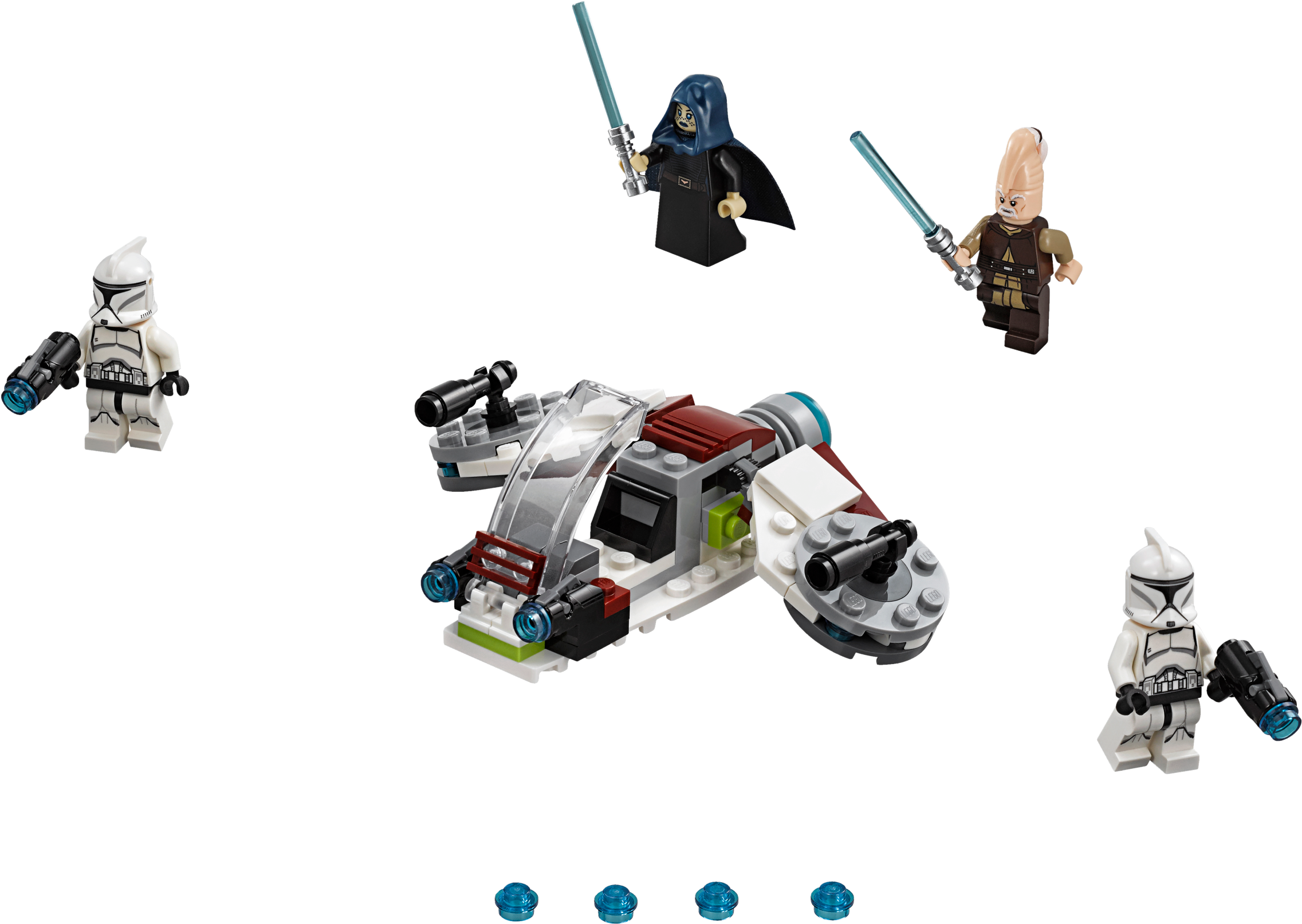 Jedi & Clone Troopers Battle Pack™ (2400x1799), Png Download