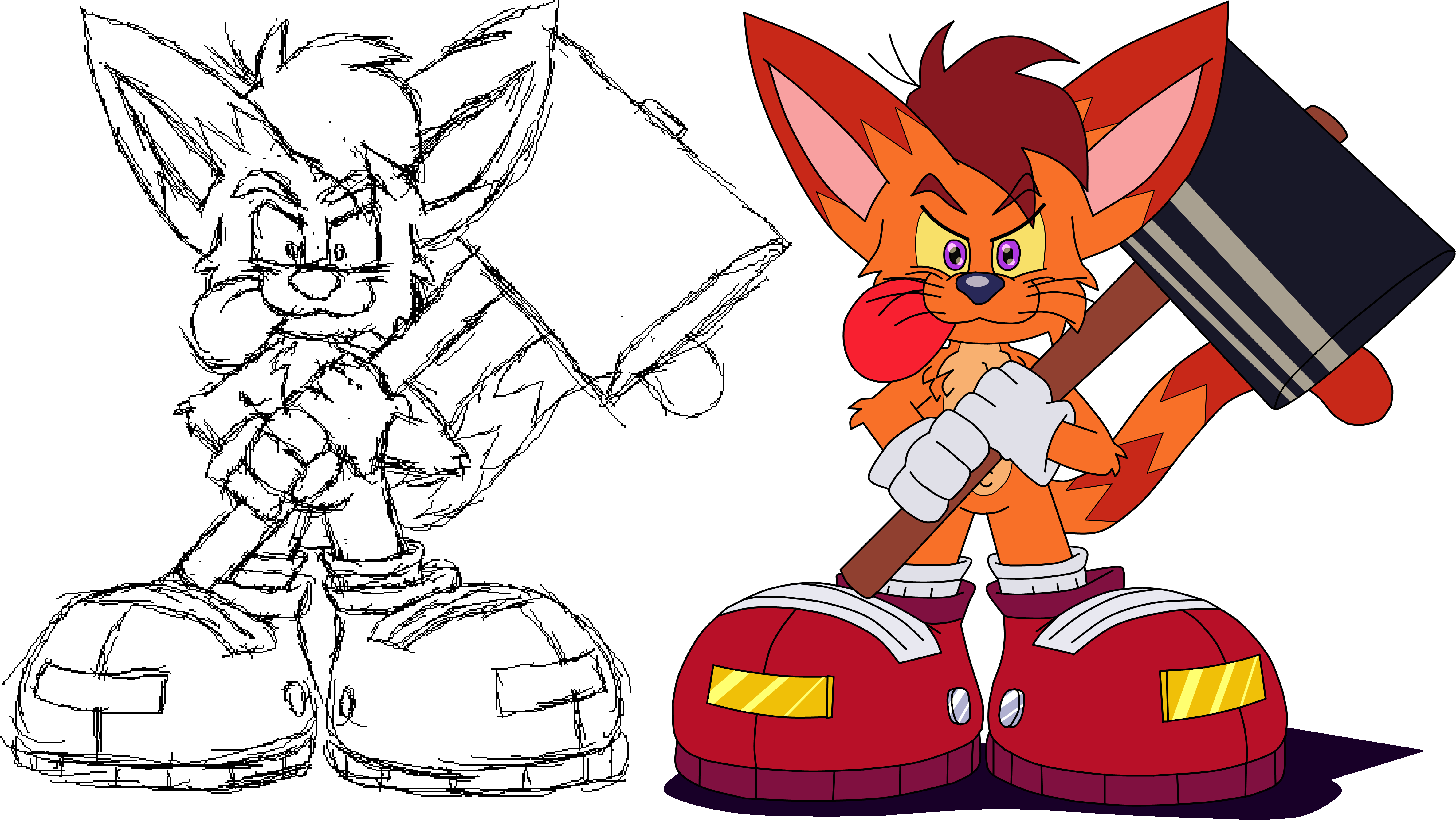 Alistar's Ready For Mouse Catching (4800x2875), Png Download