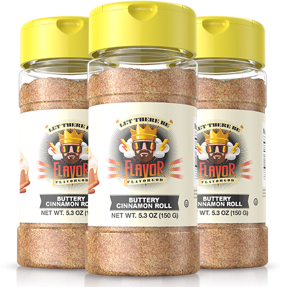 Buttery Cinnamon Roll (580x580), Png Download