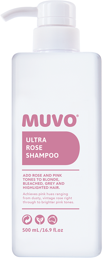 Muvo Ultra Rose Shampoo 500ml (457x1018), Png Download