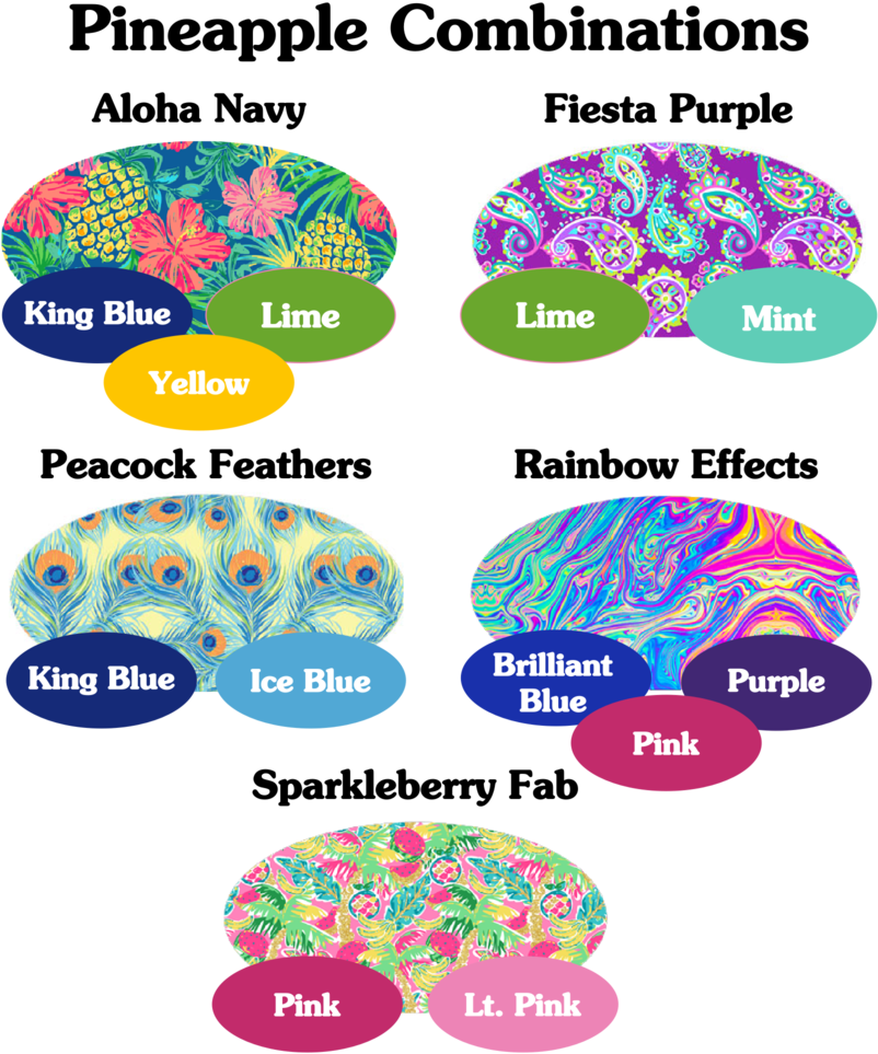 Pineapple With Monogram (1000x1000), Png Download