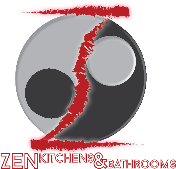 Logo Design By Bohrazda For Zen Kitchens & Bedrooms (603x587), Png Download