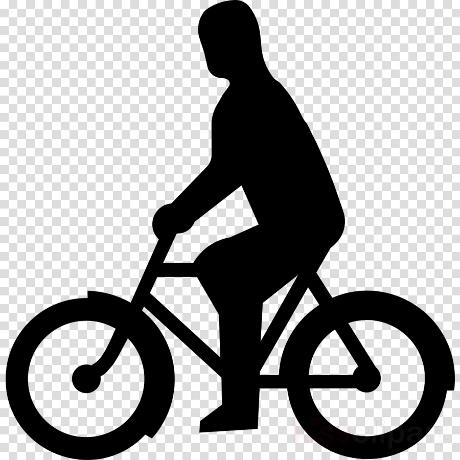 Download Person Riding Bike Clipart Bicycle Cycling Clip Art PNG Image