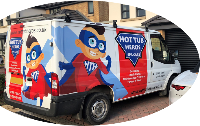 Our Newly Signwritten Van, Ready To Go Open 7 Days (700x452), Png Download