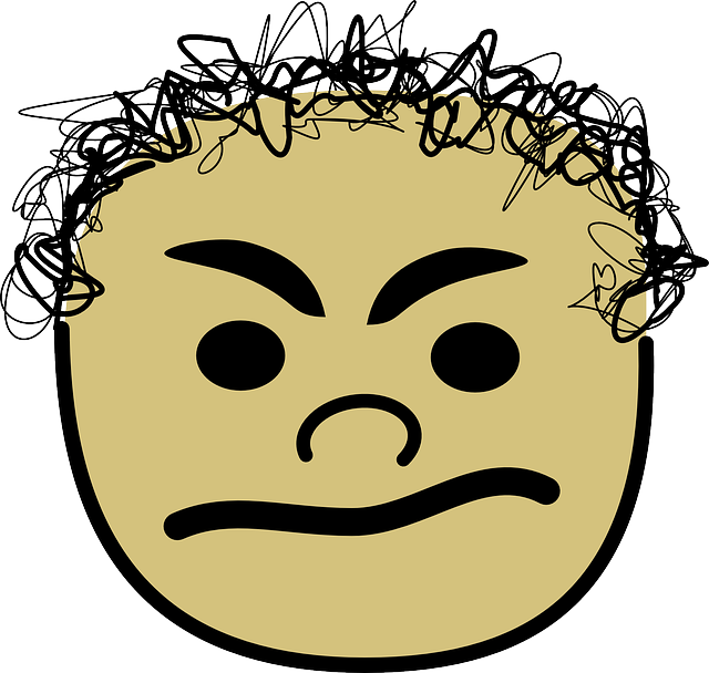 Angry Person (640x608), Png Download