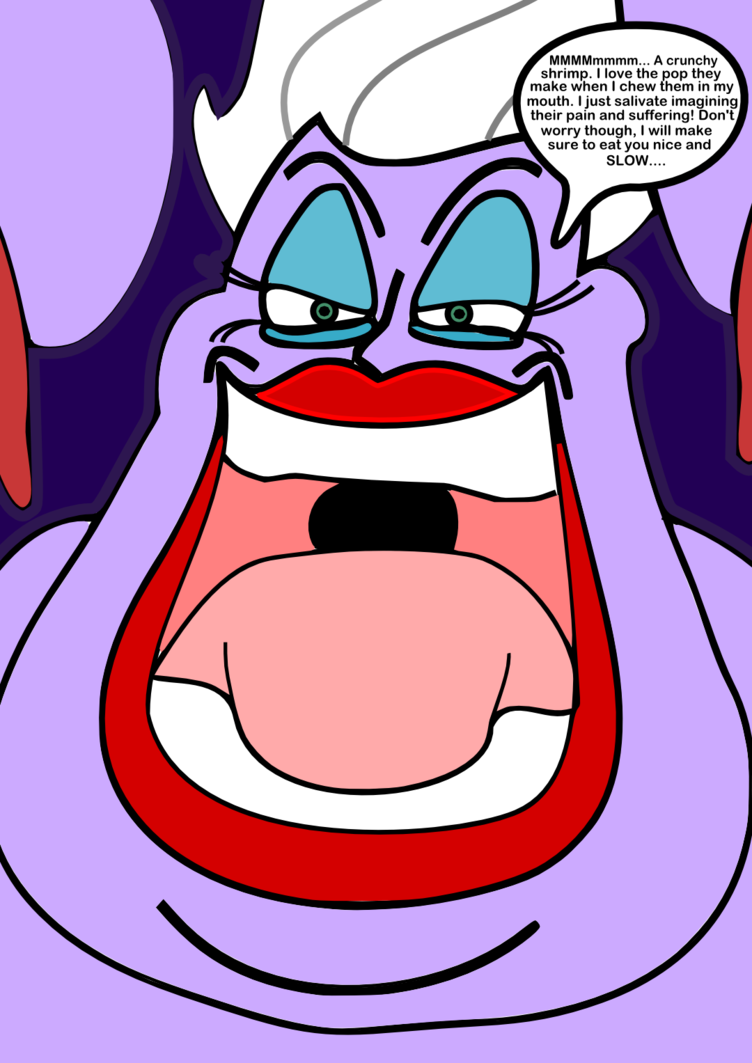 Little Mermaid Ursula Vore (752x1063), Png Download