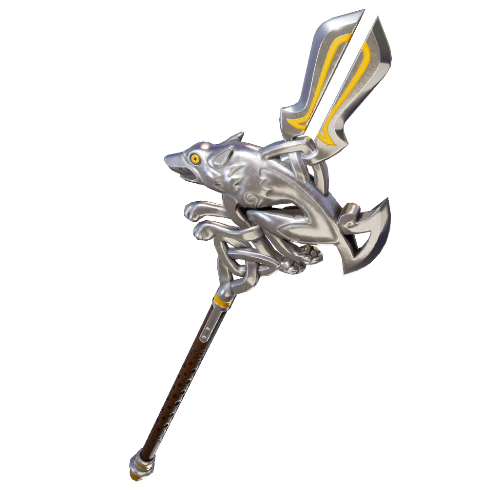 Silver Fang Pickaxe (1024x1024), Png Download
