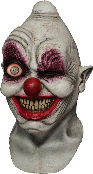 Digital Animated Eye Clown Mask (600x600), Png Download