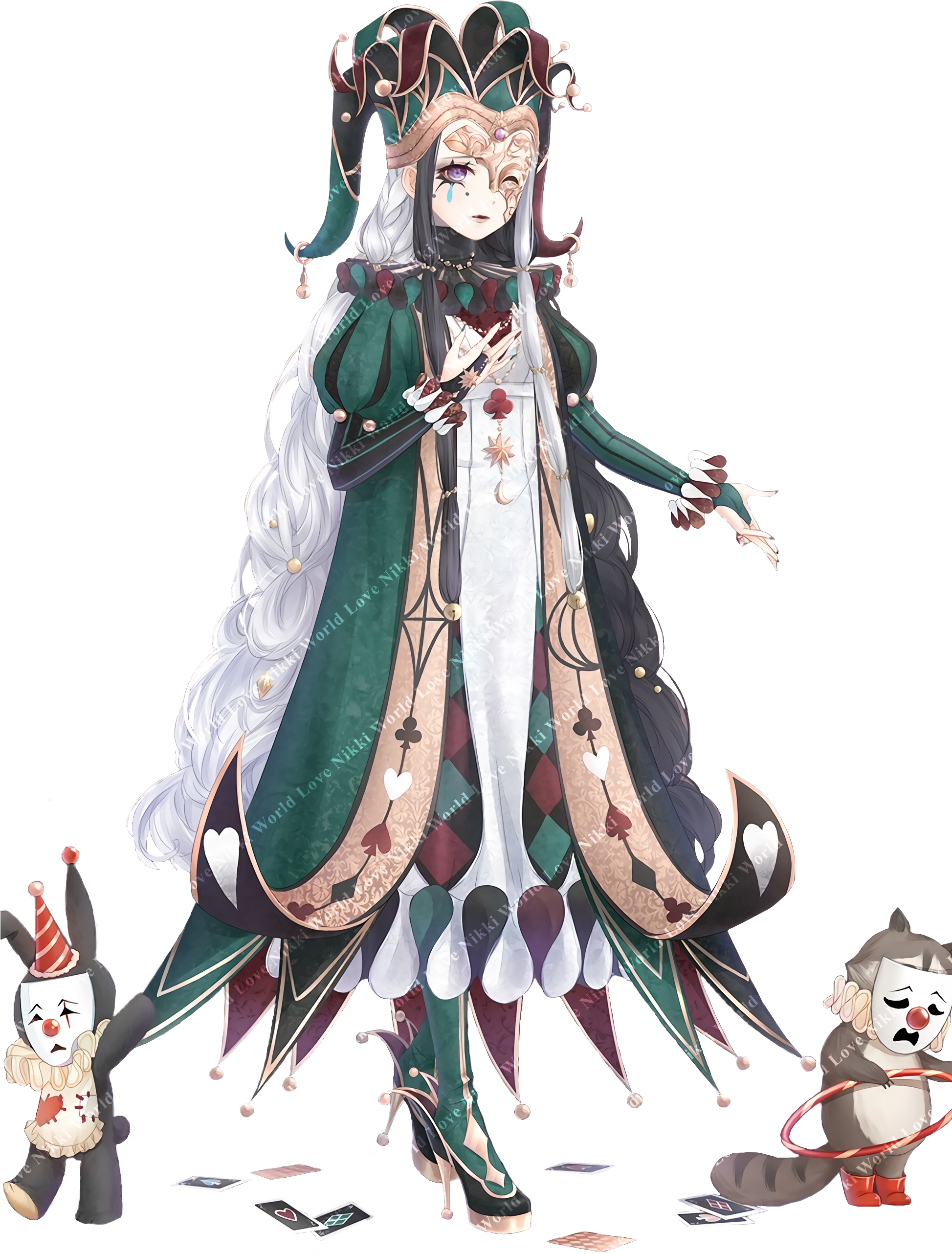 Joker & Diamond Mask (2361x2968), Png Download