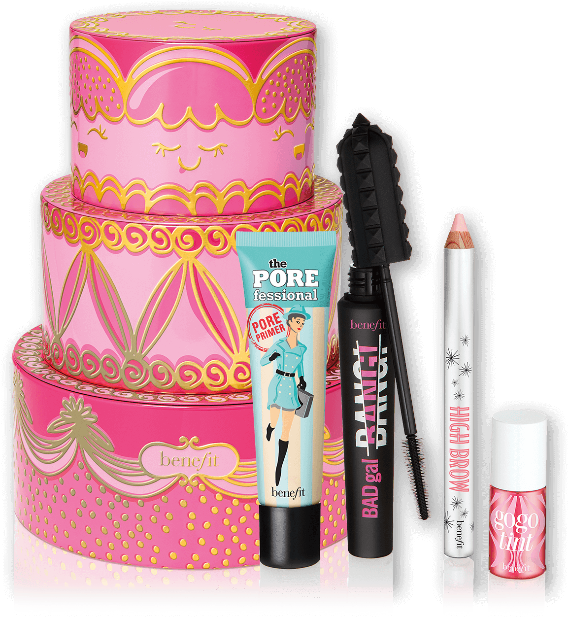 Triple Decker Decadence Includes Primer, Mascara, Lip (1220x1380), Png Download