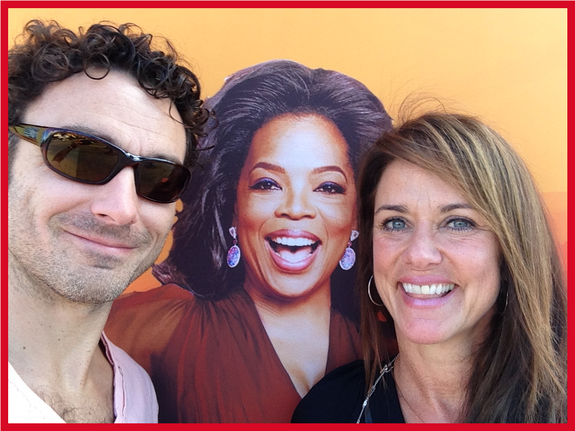 Maria And Jesse At Oprah (1280x960), Png Download