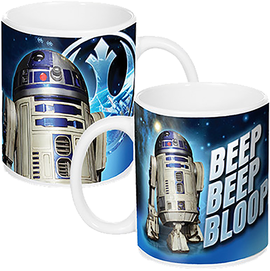 Star Wars R2d2 Musical Mug (1000x1000), Png Download
