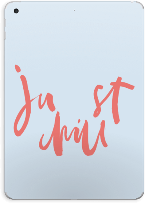 Just Chill (573x800), Png Download