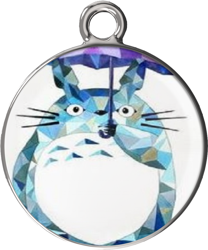 Studio Ghibli Bracelet-circle Charm (1024x1024), Png Download
