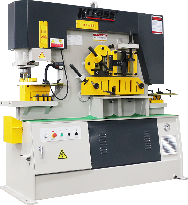 Steel Rod Cutting And Notching Machine, Q35y-40 Stainless (800x873), Png Download