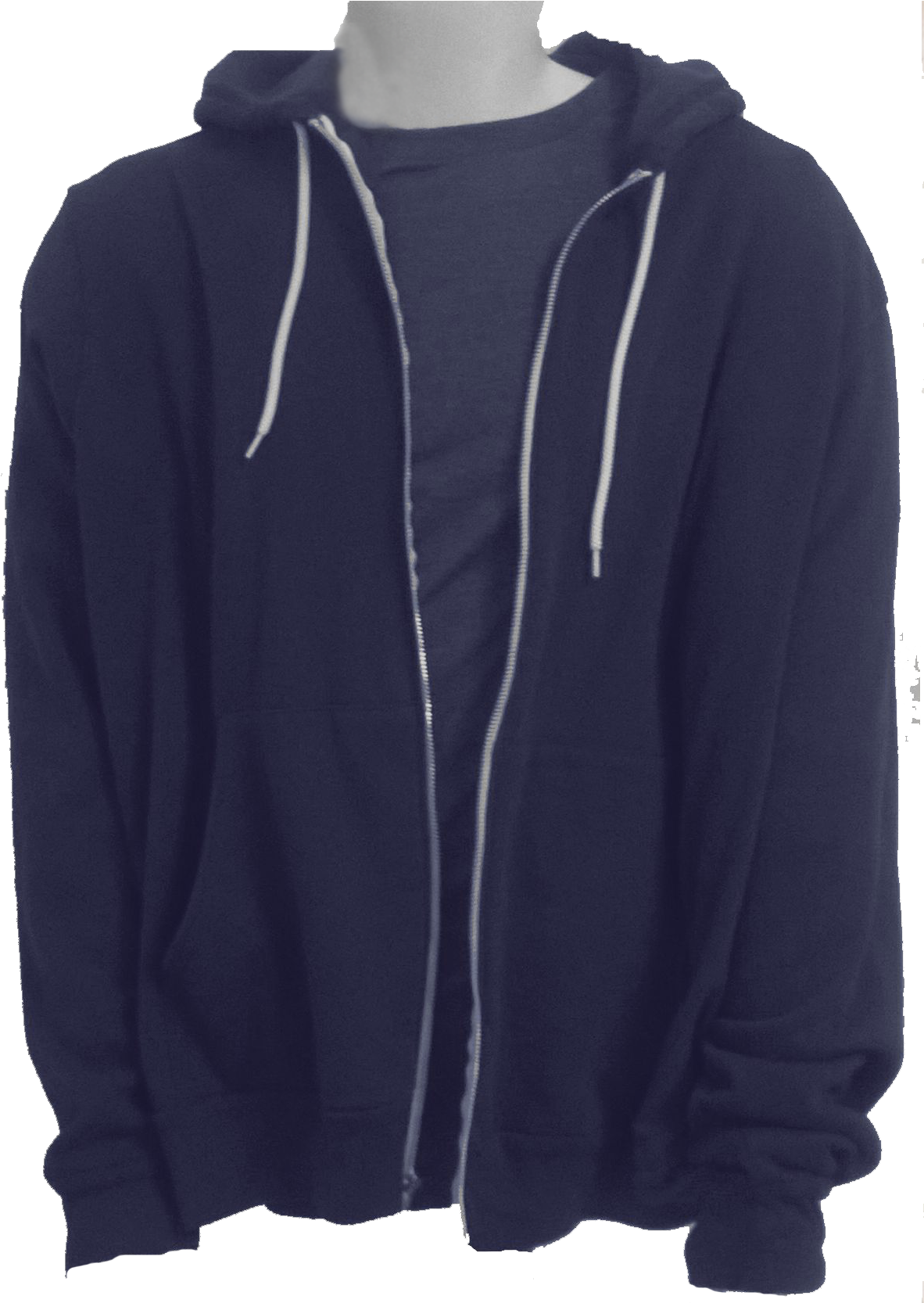 Full Zip Hoodies Asphalt (1188x1665), Png Download