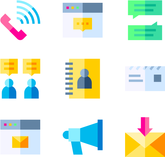 50 Icons (600x564), Png Download