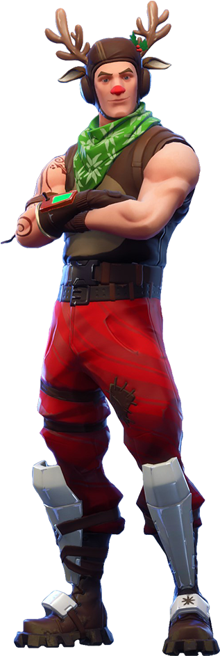 Fortnite Red-nosed Ranger Png - Free Transparent PNG Download - PNGkey