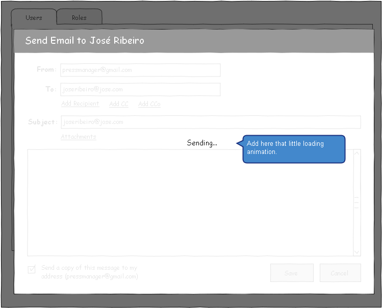 Omp Settings Users Wireframe Sendemail5 (786x723), Png Download