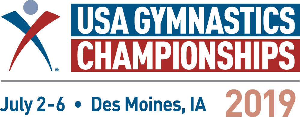 2019 Usa Gymnastics Championships (1000x391), Png Download