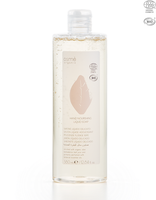 Organic Certified Hand Nourishing Liquid Soap 380 Ml, (570x740), Png Download