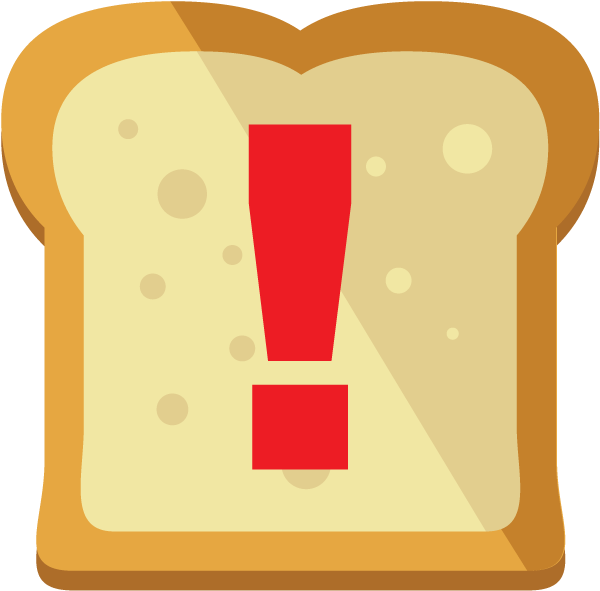 Em Slack French Toast (600x600), Png Download