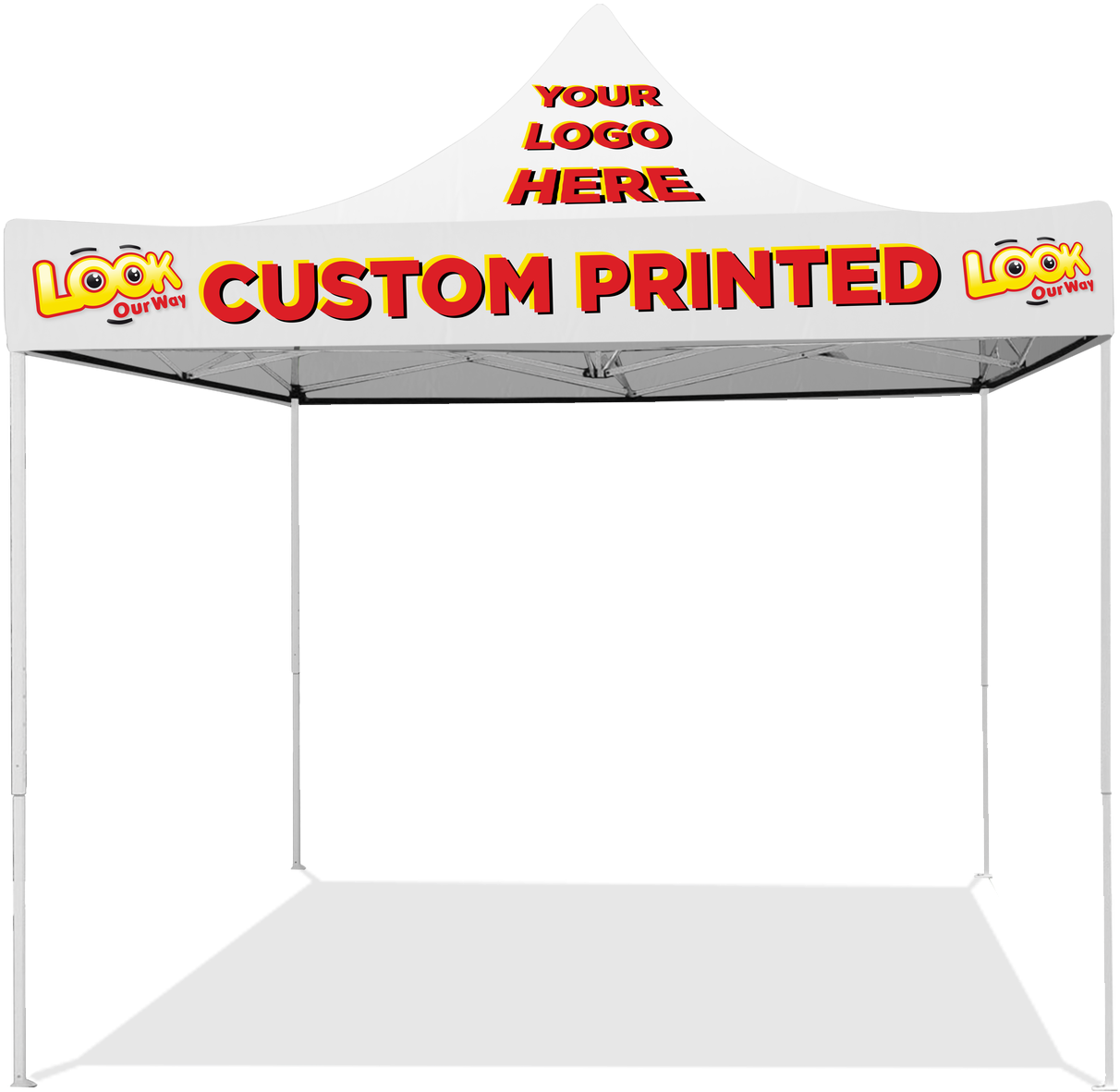 Custom Pop Up Tent Canopy Only (1280x1280), Png Download