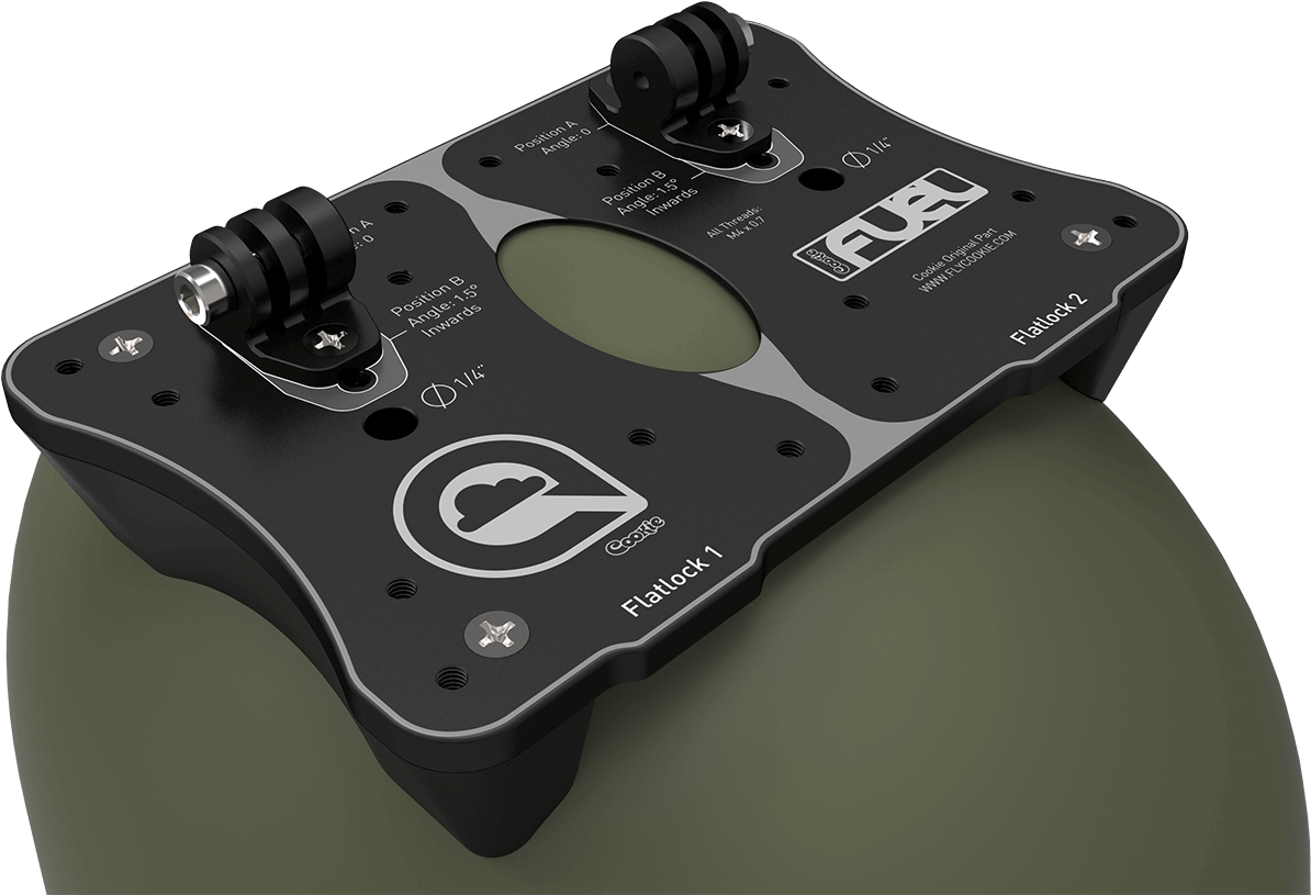 Fuel Dual Top Mount (1200x1019), Png Download