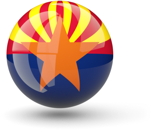Illustration Of Flag Of<br /> Arizona (640x480), Png Download