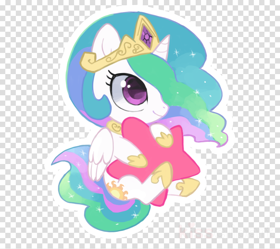 Mlp Adorable Celestia Clipart Pony Princess Celestia (900x800), Png Download