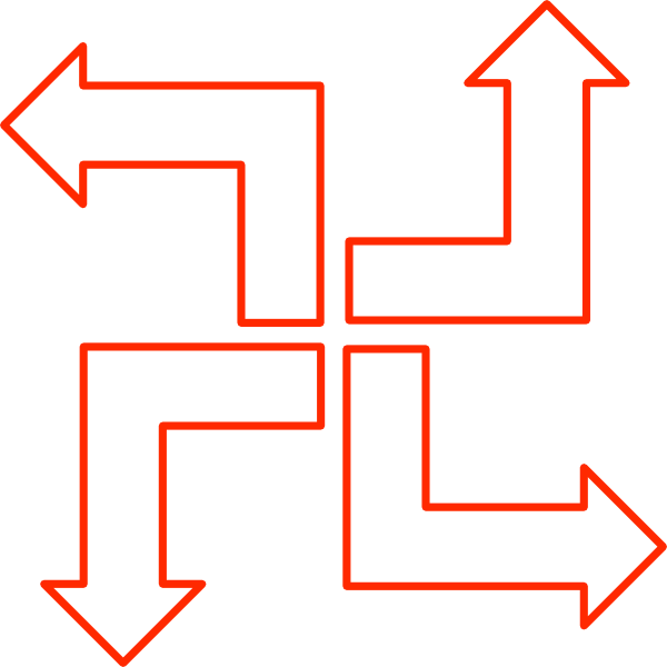 A Flecha L Seta A Arte Do Clip (600x600), Png Download