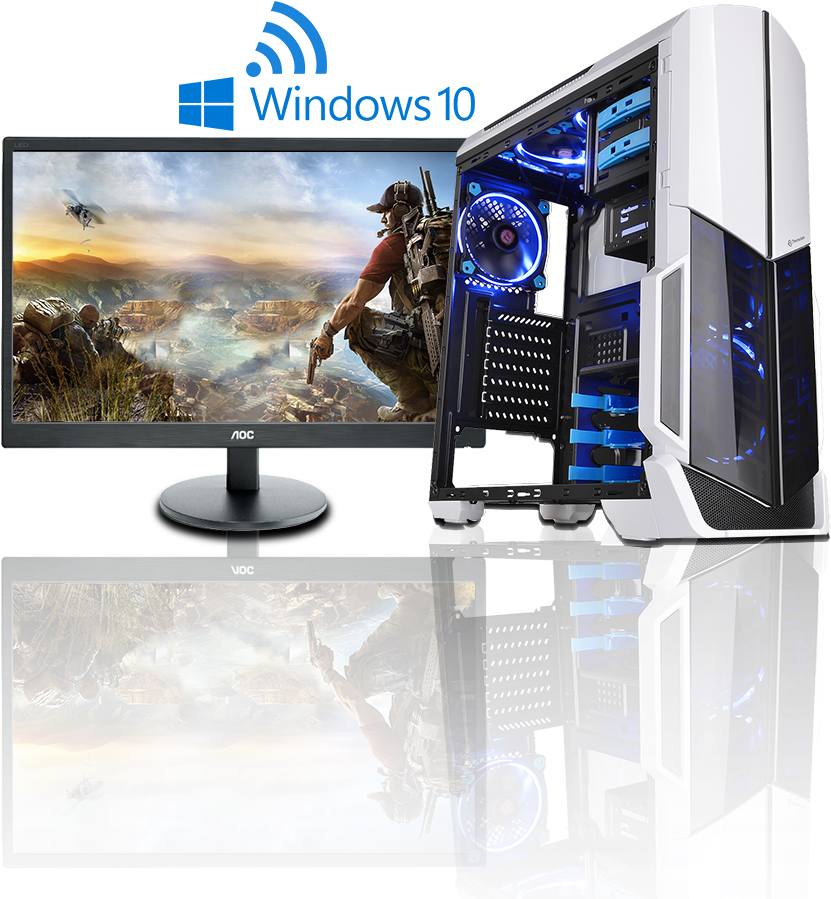 Hitman Agent 47 Gaming Pc Amd Amd Fx 8350 All In One (1024x1024), Png Download