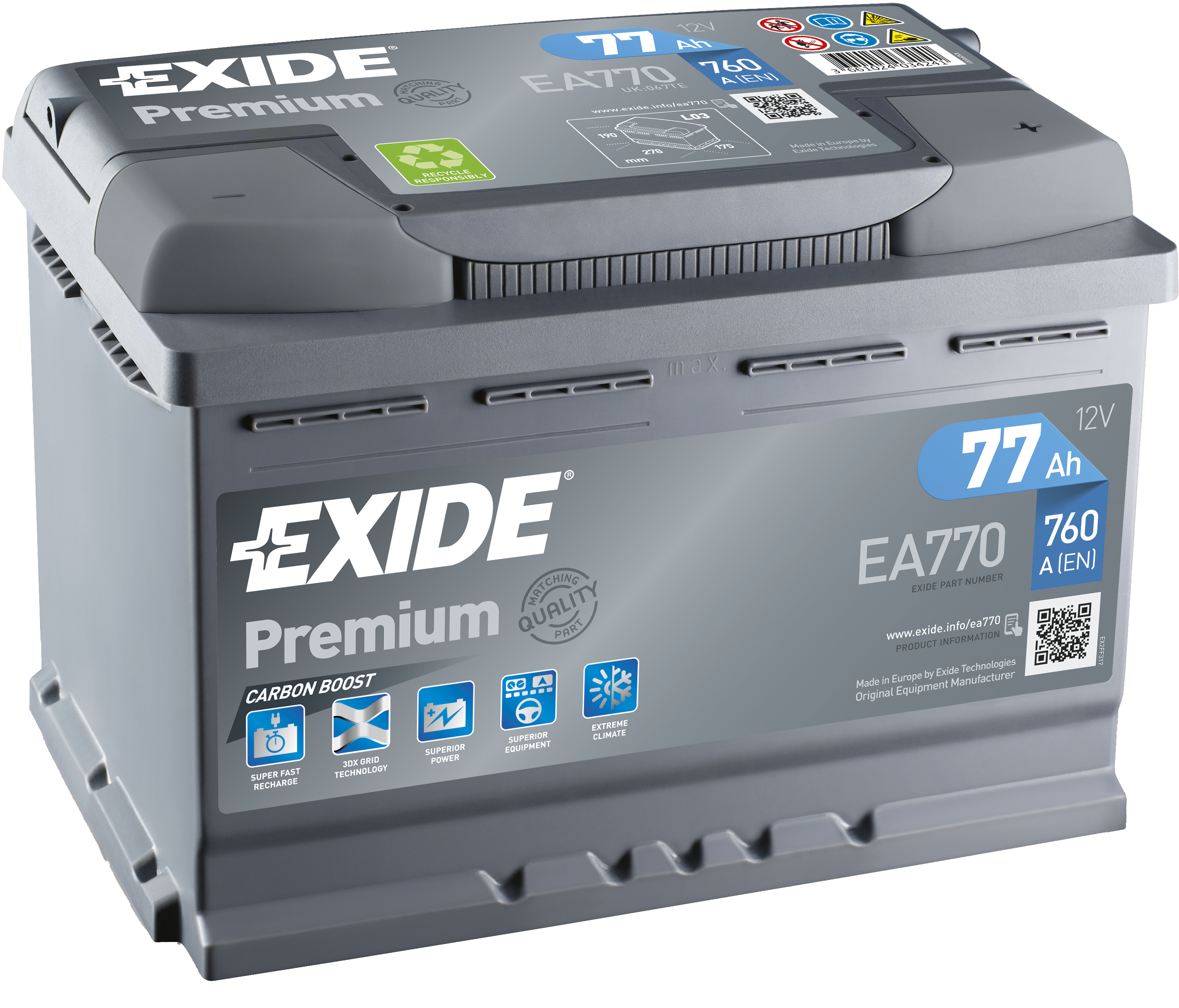 Automotive Battery Png Image (3017x2550), Png Download