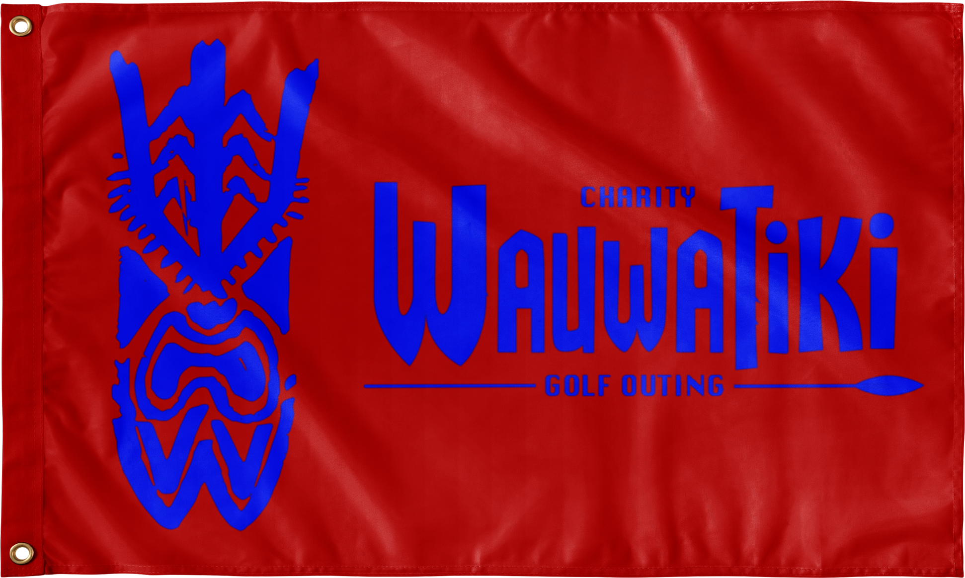 Load Image Into Gallery Viewer, Tiki Golf Flag Red (2000x2000), Png Download