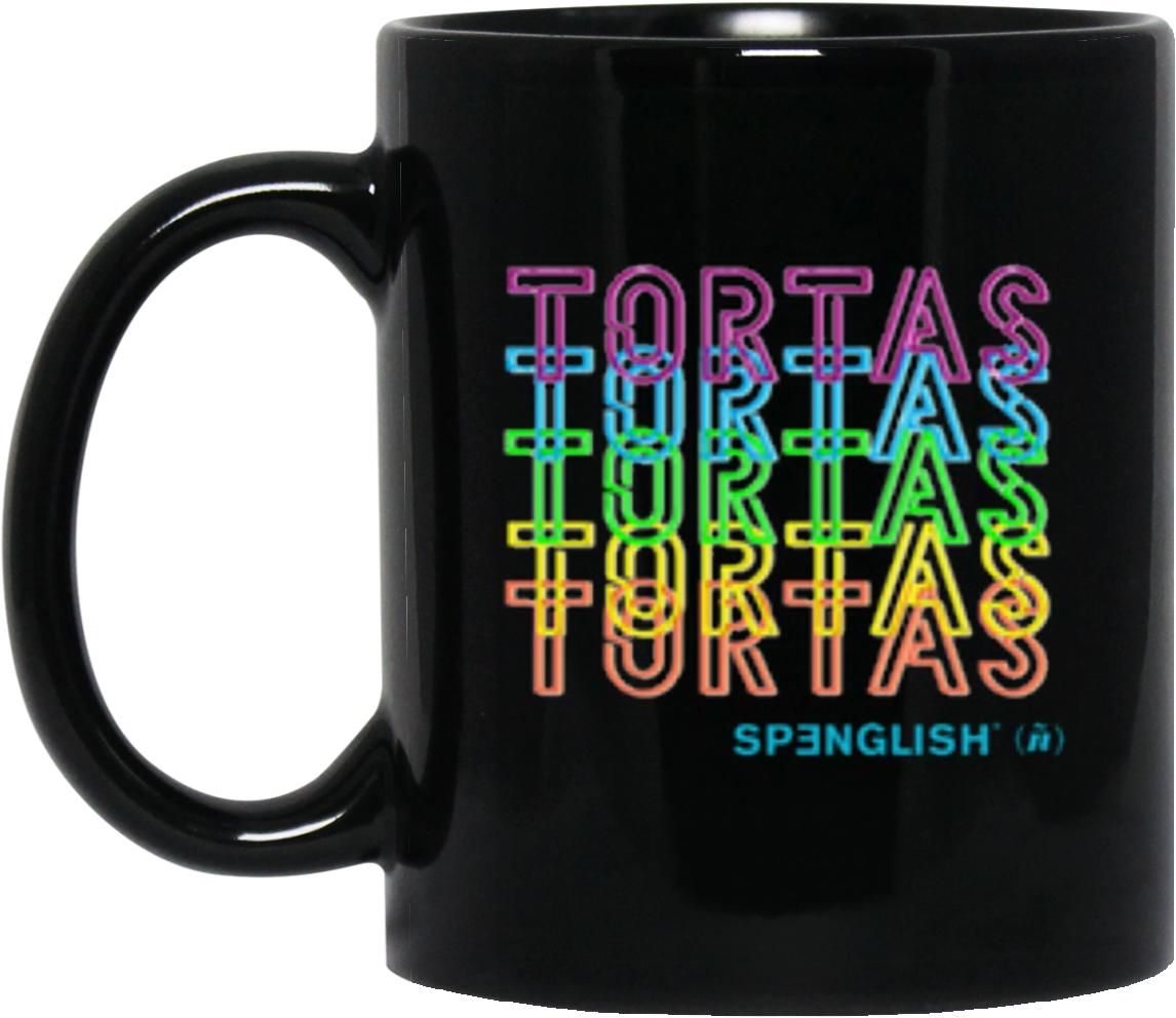 Black Mug (1155x1155), Png Download