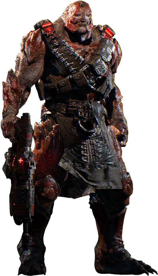 Gears Of War 4 Characters Png (546x932), Png Download