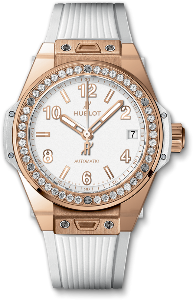 Big Bang One Click King Gold White Diamonds (1000x1000), Png Download